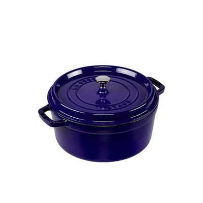 Product Κατσαρόλα Staub Round Cocotte, 26cm cast iron, dark blue base image