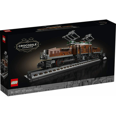 Product Lego Creator Crocodile Locomotive (10277) base image