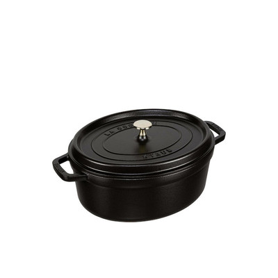 Product Κατσαρόλα Staub Oval Cocotte, 31cm cast iron, black base image