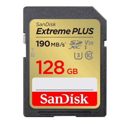 Product Κάρτα Μνήμης SDXC 128GB SanDisk EXTREME PLUS base image
