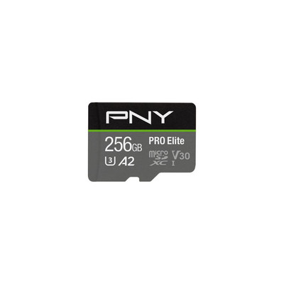 Product Κάρτα Μνήμης MicroSD 256GB XC PNY Pro Elite R100MB/s W90MB/s reta base image
