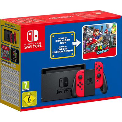 Product Κονσόλα Nintendo Switch Mario Odyssey Bundle Limited Edition base image