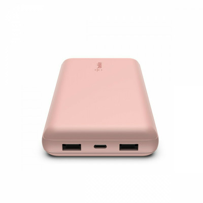 Product Powerbank Belkin 20.000mAh pink 15W+USB-A/C Kab. 15cm BPB012btRG base image