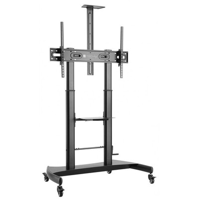 Product Βάση Τηλεόρασης Techly trolley for LCD LED TV 60"-100", with shelf base image