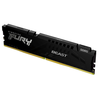 Product Μνήμη RAM Σταθερού DDR5 16GB Kingston FURY Beast 288-PIN - 5600 MHz / PC5-44800 base image