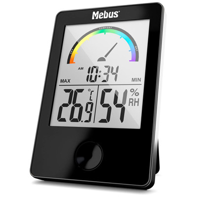 Product Μετεωρολογικός Σταθμός Mebus 40929 Thermo-Hygrometer black base image