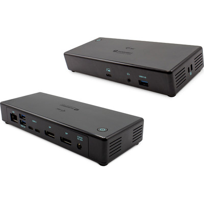 Product Docking Station i-Tec Notebook-Thunderbolt3/USB-C Dual DisplayPort 4K base image