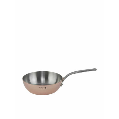 Product Τηγάνι De Buyer Prima Matera Saut Pan Copper/steel 20cm curved ind. base image