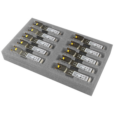 Product Tranceiver StarTech GB RJ45 COPPER SFP - 10 PACK base image