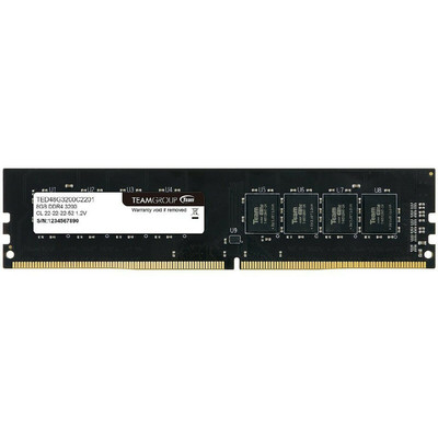 Product Μνήμη RAM Σταθερού DDR4 8GB TeamGroup 3200 UCL22 base image