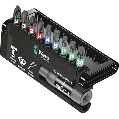 Product Σετ Μύτες Wera Bit-Check 10 Impaktor 1 Bit-Check base image