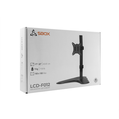 Product Βάση Monitor Sbox MONITOR STAND 13'-32' / 33 - 81 cm base image