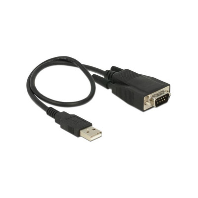 Product Καλώδιο USB Delock Type-A to Seriell RS232 DB9-St ESD 35cm base image