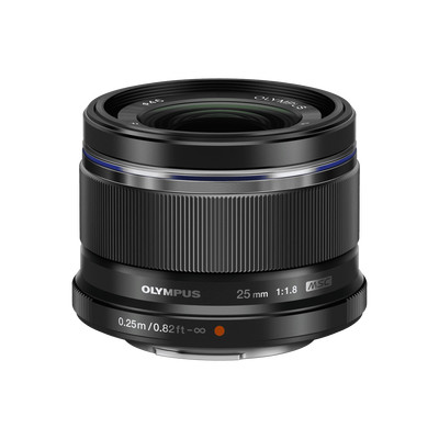 Product Φακός Φωτογραφικών Μηχανών Olympus 25mm 1:1.8 Black M.ZUIKO DIGITAL (ES-M2518) Micro FT base image