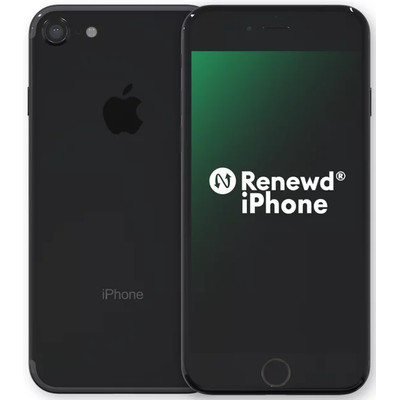 Product Smartphone Apple iPhone 7 32GB Black (24 months warranty) EU RENEWD base image