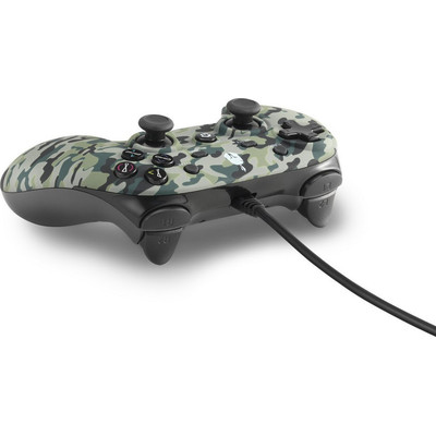 Product Gamepad Spartan Gear - Oplon Wired (Compatible with PC and Playstation 3) (colour: Green Camo) base image