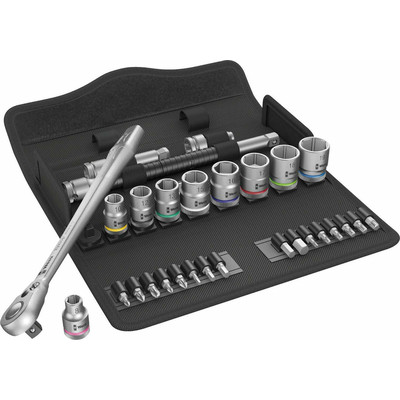 Product Σετ Εργαλείων Wera 8100 SB 8 Zyklop Ratchet Switch Lever, 3/8 Drive metric base image