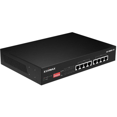 Product Network Switch EDIMAX 8x GE GS-1008PL V2 (8xPOE) base image