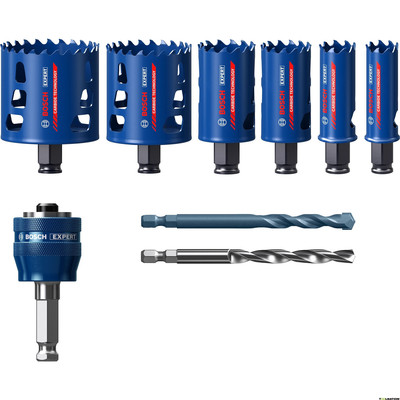 Product Ποτηροτρύπανα Bosch EXPERT ToughMaterial univ. universal 9-tlg. base image