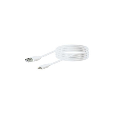 Product Καλώδιο USB Schwaiger 2.0 Apple Lightning 2.0m flat white base image