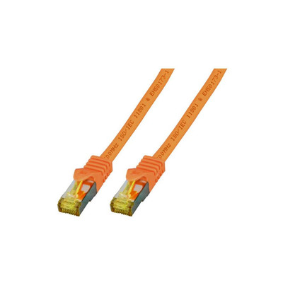 Product Καλώδιο Δικτύου EFB RJ45 S/FTP,Cat.6A,LSZH,Cat.7 raw,30m,orange base image