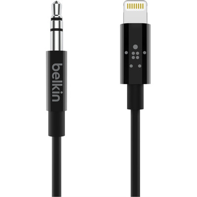 Product Καλώδιο 3,5mm Belkin MIXIT Lightning AUX 0,9m AV10172bt03-BLK base image