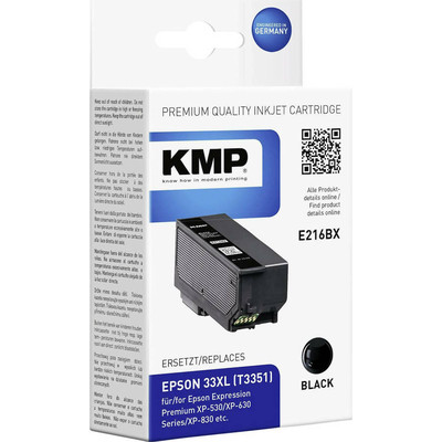 Product Μελάνι συμβατό KMP E216BX black for Epson T 3351 XL base image