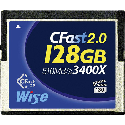 Product Κάρτα Μνήμης CF  Wise CFast 2.0 Card 3400x  128GB blue base image