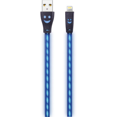 Product Καλώδιο USB 2GO sw with blue LED-lighting 100cm light. base image