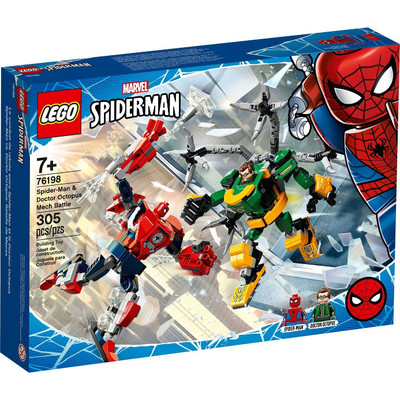 Product Lego Mech Duel Mech SpiderMan & Doctor Octopus (76198) base image