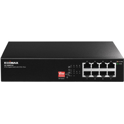 Product Network Switch Edimax 8x GE GS-1008P V2 (8xPOE) base image