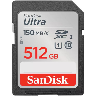 Product Κάρτα Μνήμης SD 512GB SanDisk SDXC UHS-I 150MB/sec base image
