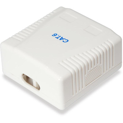 Product Πρίζα Δικτύου Equip Cat6 2xRJ45 UTP RAL 9010 white base image