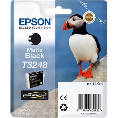 Product Μελάνι Epson matte black T 324 T 3248 base image