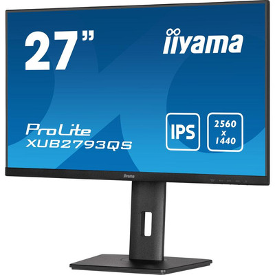 Product Monitor 27" Iiyama 68.5cm XUB2793QS-B1 16:9 2xHDMI+DP IPS black retail base image