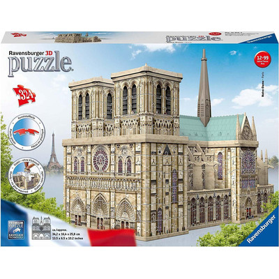Product Παζλ 3D Ravensburger Cathedrale Notre-Dame de Paris (324pcs) (12523) base image