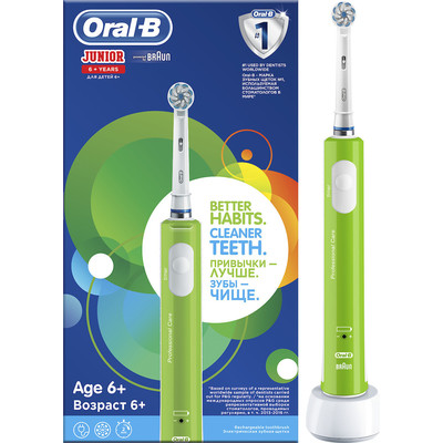 Product Ηλεκτρική Οδοντόβουρτσα Oral-B Junior green base image