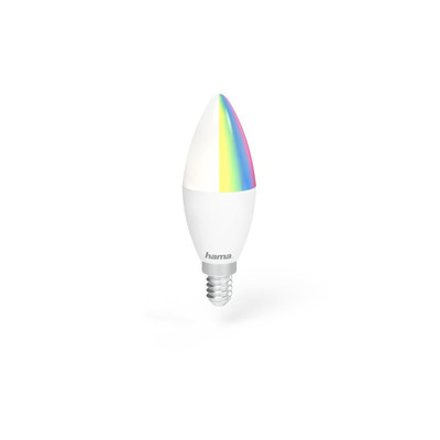 Product Λάμπα LED Smart Hama WLAN E14 5,5W RGBW, dimmable Candle 176599 base image