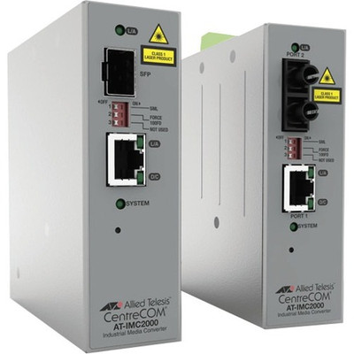 Product Media Converter Allied Telesis TAA 10/100/1000T TO 1000SX/SC base image