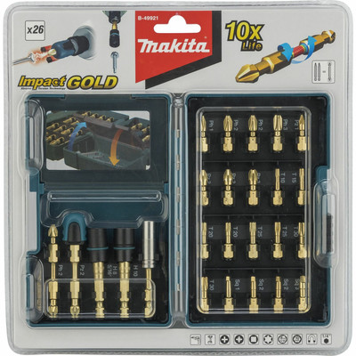 Product Σετ Μύτες Makita Torsion Bit Set 26-piece B-49921 base image