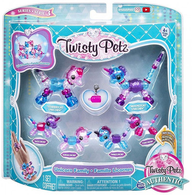 Product Twisty Petz: Βραχιολοζωάκια Οικογενειακή Συσκευασία - Unicorn Family (20116329) base image