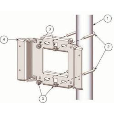 Product Βάση Access Point Cisco IW3700 SERIES POLE-Mount KIT base image