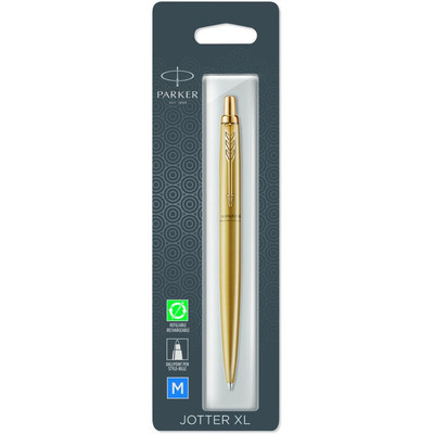 Product Στυλό Parker Jotter XL Monochr. Prem. Glbgld bl. M Blister base image