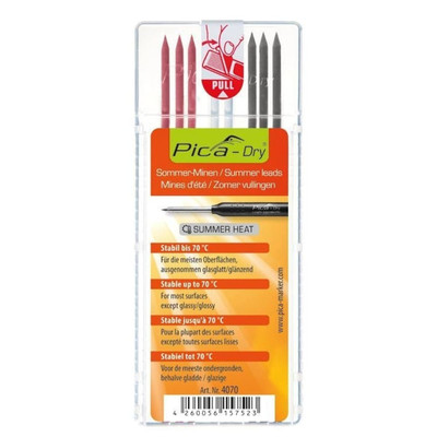 Product Μύτες Μηχανικών Μολυβιών Pica DRY Refills SUMMER HEAT base image