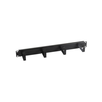 Product Cable Management Για Καμπίνα Δικτύου EFB 19" 1HE , 4 Bracket, Stahl, black base image