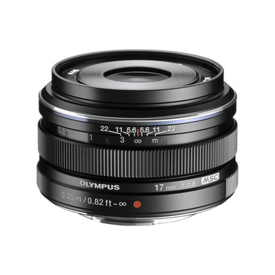 Product Φακός Φωτογραφικών Μηχανών Olympus 17mm 1:1.8 Black M.ZUIKO DIGITAL (EW-M1718) Micro FT base image