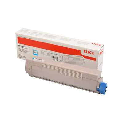 Product Toner OKI C800 cyan 46443103 10000 pages base image