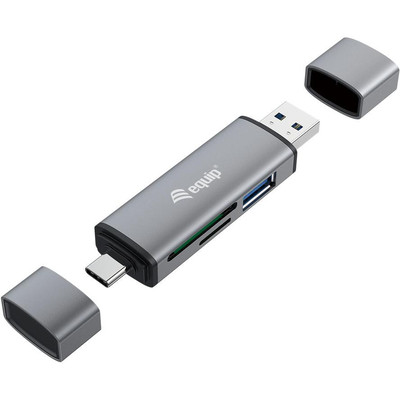 Product Card Reader Equip 3.0 SB-C & USB-A SD/MicroSD base image