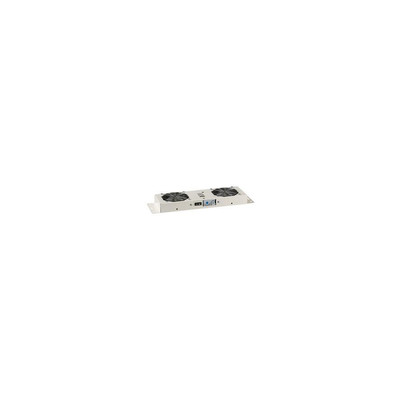 Product Fan Για Καμπίνα Δικτύου EFB with thermostat,IP55,2-fach 19"Wandg.,white base image