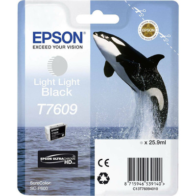 Product Μελάνι Epson light black T 7609 base image